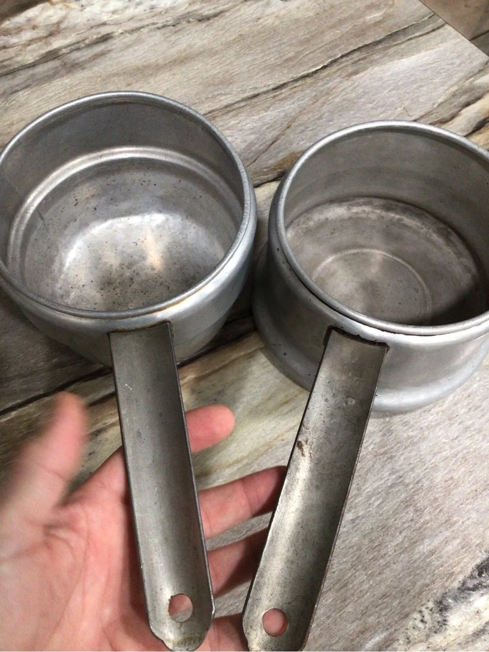 Vintage Sears Best Maid of Honor Heavy Aluminum Double Boiler 1.5 Qt No Lid